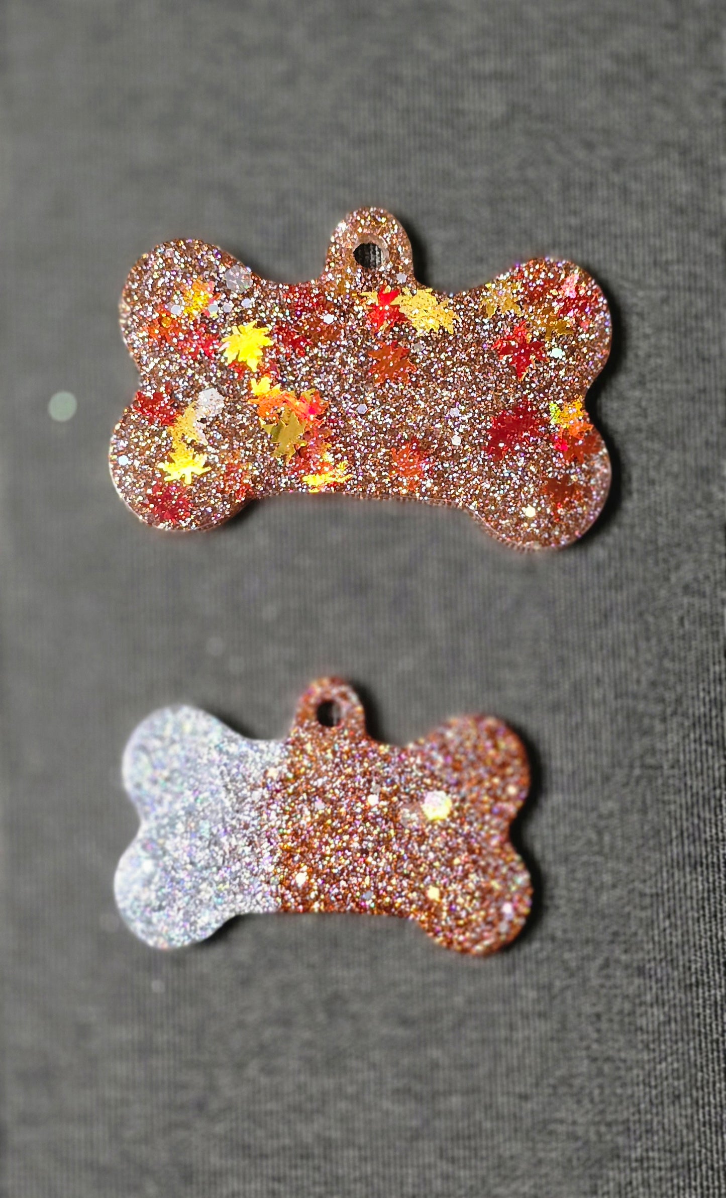 Bone resin dog tag - SoulPrint