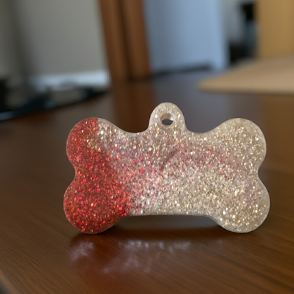 Bone resin dog tag - SoulPrint