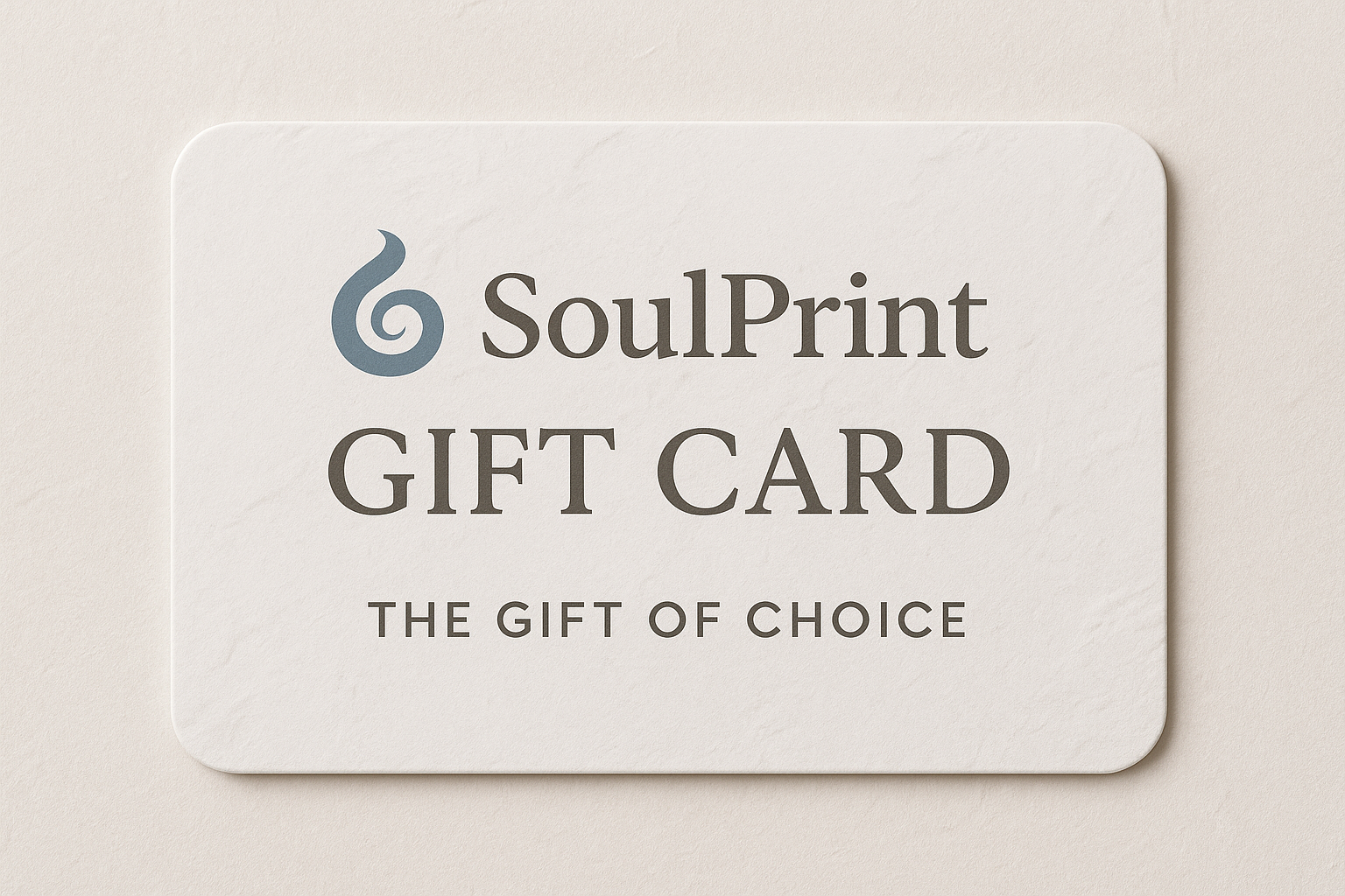 The Gift of Choice - SoulPrint