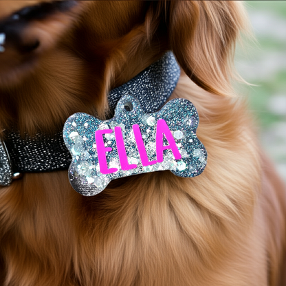 Personalised Dog bone keyring - SoulPrint