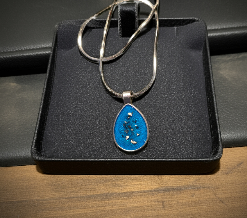 Teardrop memorial necklace - SoulPrint