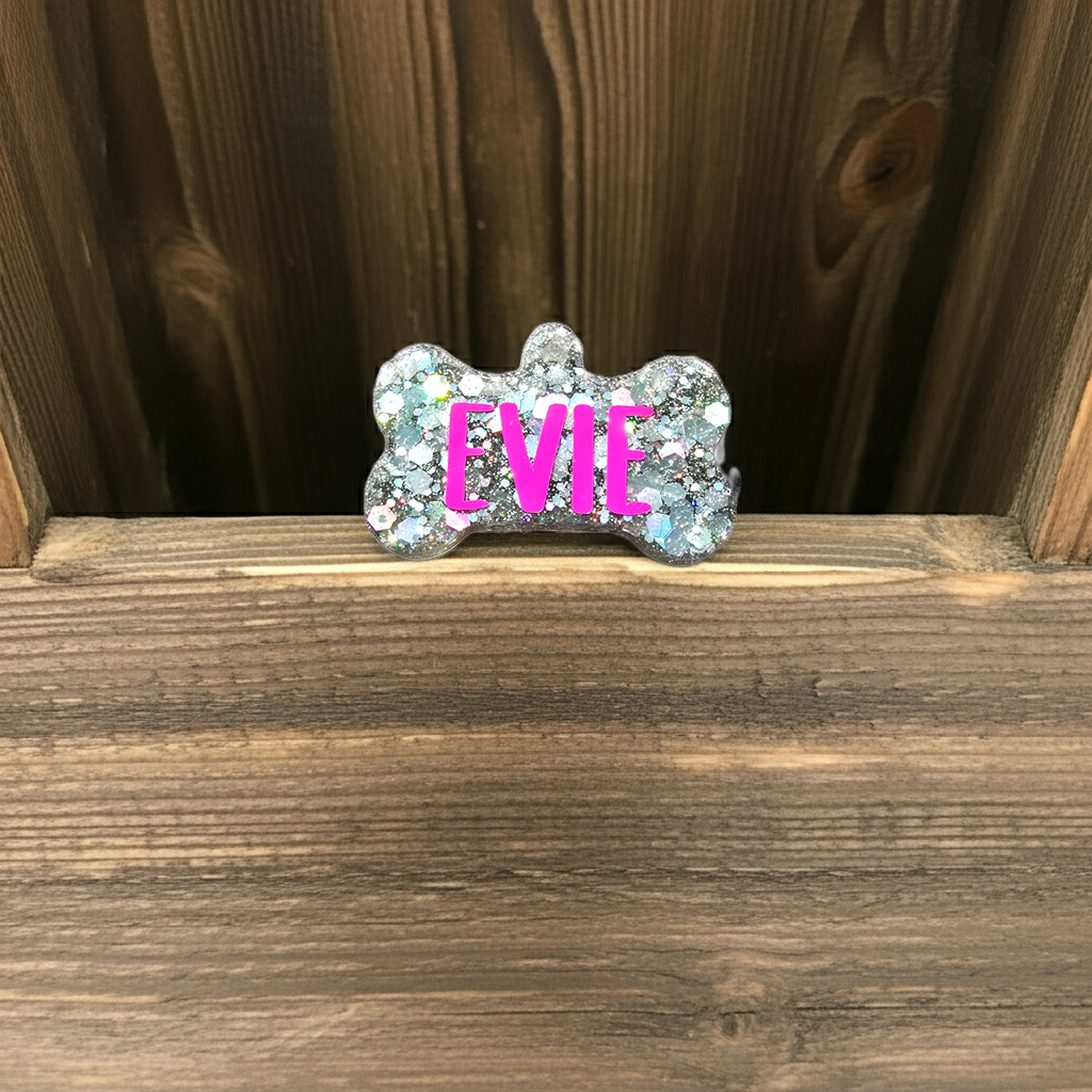 Personalised Dog bone keyring - SoulPrint