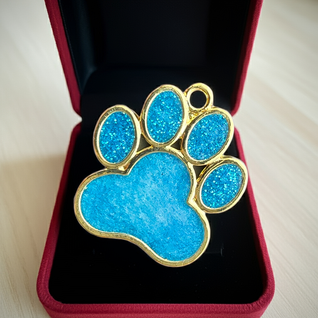 Paw Print Ashes Necklace - SoulPrint