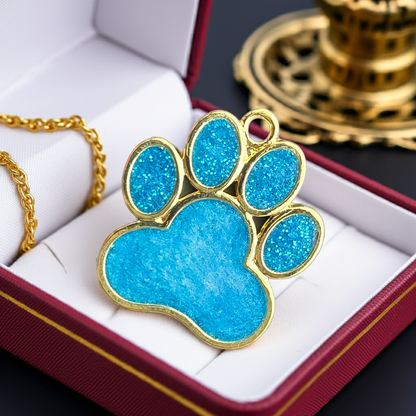 Paw Print Ashes Necklace - SoulPrint