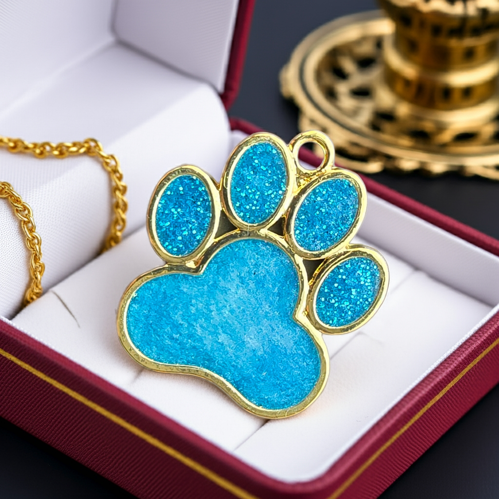 Paw Print Ashes Necklace - SoulPrint