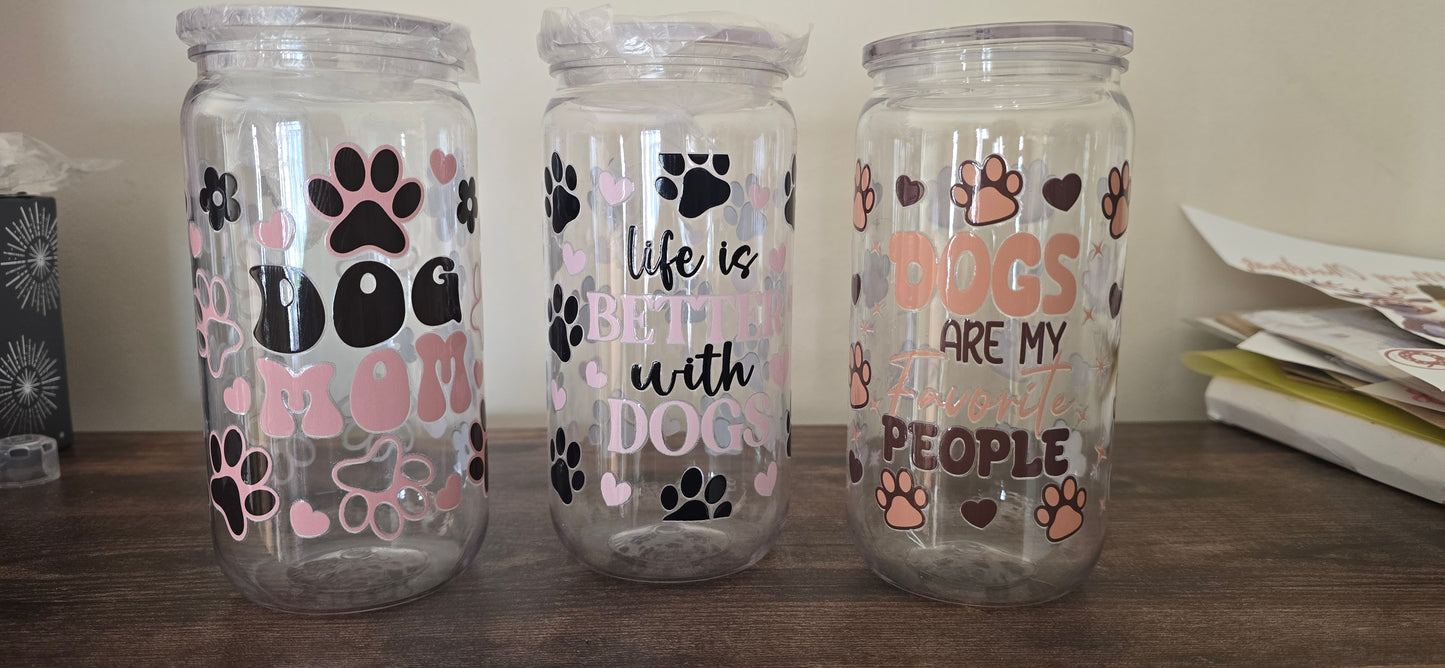 Plastic Tumbler Cans