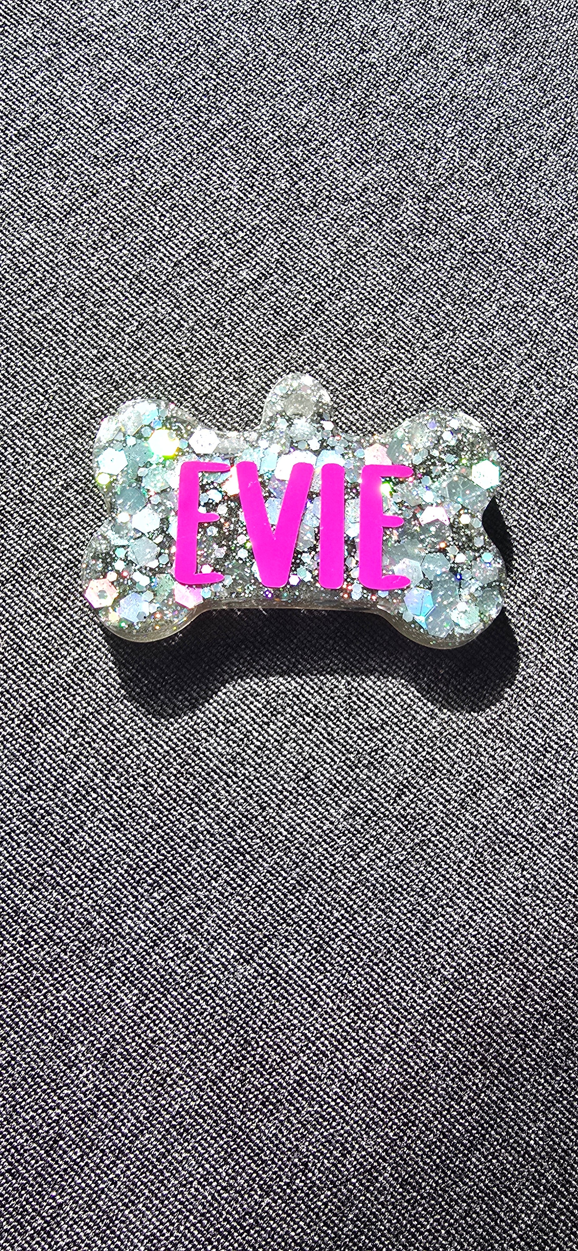 Personalised Dog bone keyring - SoulPrint