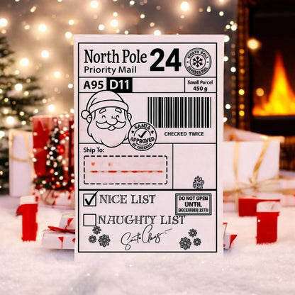 Santa Shipping Labels