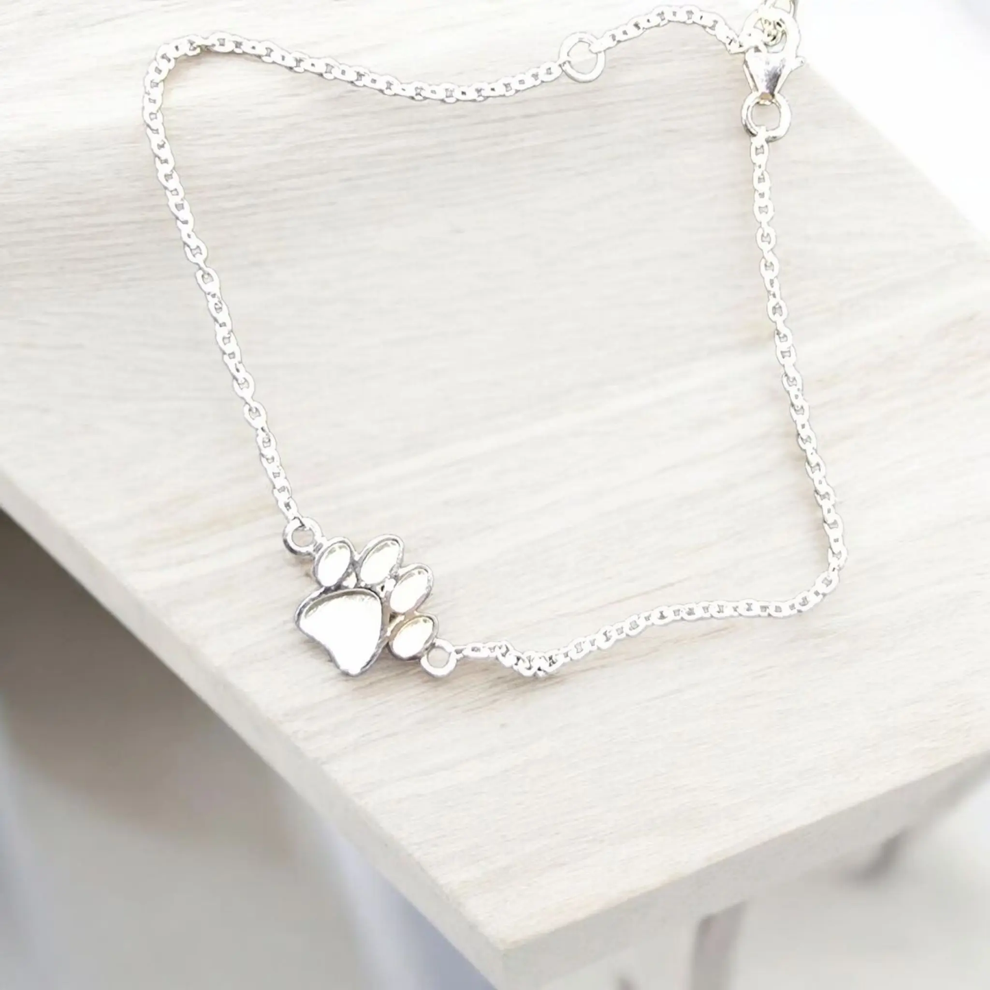 Paw memorial bracelet