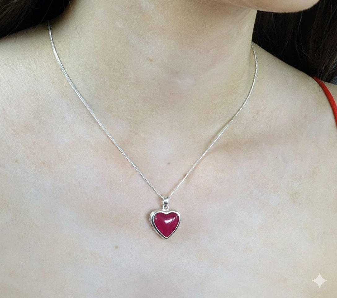 Heart Memorial Necklace