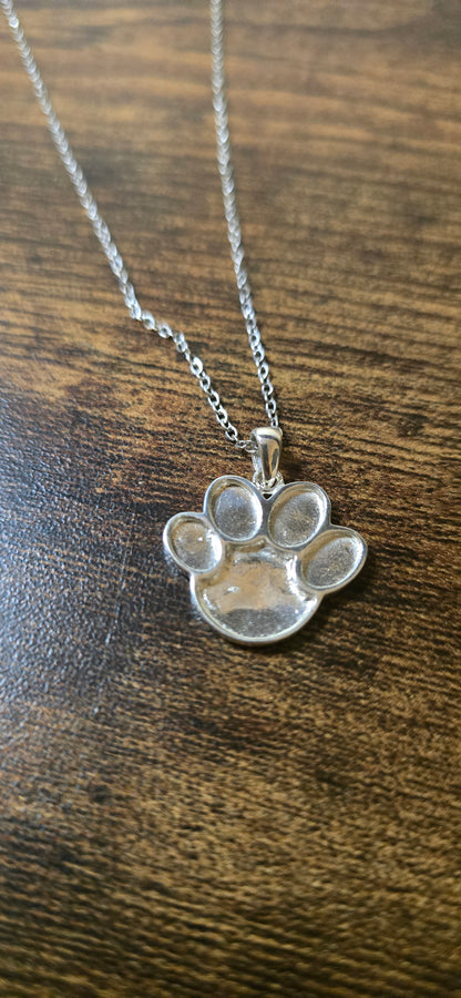 Paw Memorial Necklace
