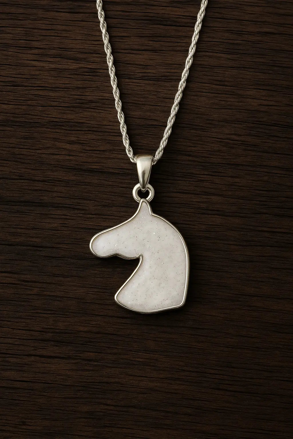 Horse Memorial Necklace