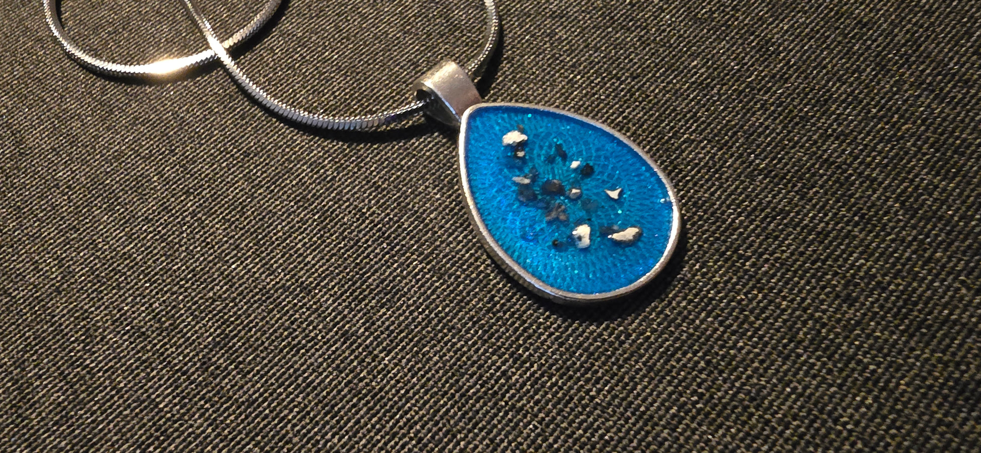 Teardrop memorial necklace - SoulPrint