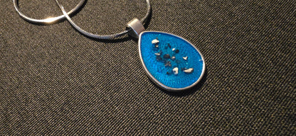 Teardrop memorial necklace - SoulPrint