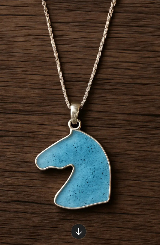 Horse Memorial Necklace