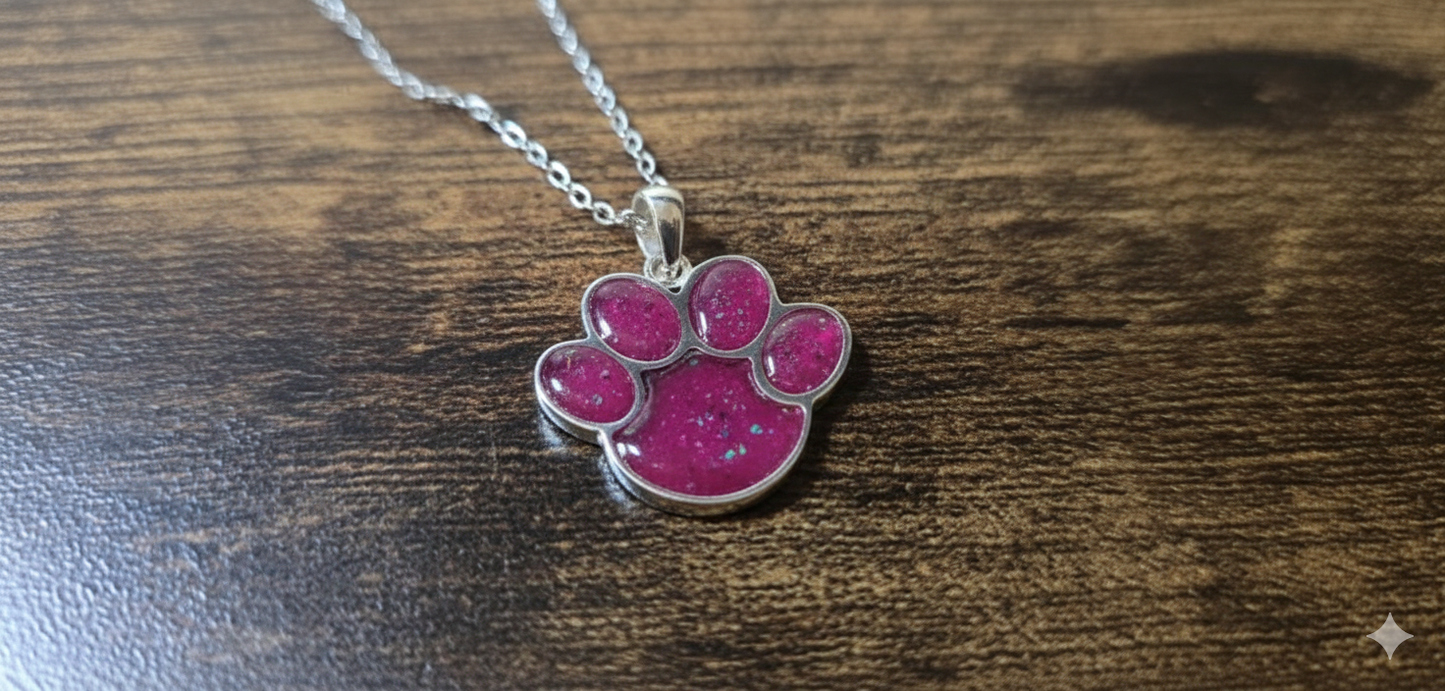 Paw Memorial Necklace